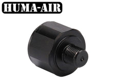 Load image into Gallery viewer, Huma-air Digital Mini Pressure Gauge 25mm. Black G1/8 BSP 300Bar O-Led