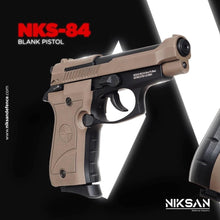 Load image into Gallery viewer, Niksan bp84 Coyote Combo (pistol+case+25cartridges+holster)