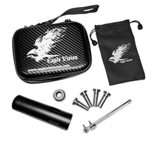 Load image into Gallery viewer, Eagle vision HELIA-S34 Airgun Sound Moderator / Suppressor Interchangeable Caliber (Ideal For FX Panthera, King, DRS) L125mm D34mm