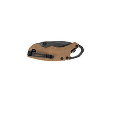 Load image into Gallery viewer, Kershaw Shuffle II Tanto Tan Handle w/BlackWash Blade Finish - Blister