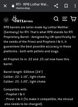 Load image into Gallery viewer, RTI Arms PRIEST II PERFORMANCE 5.5mm 50ft/lb