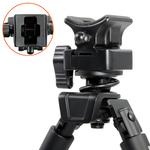 Load image into Gallery viewer, EQUALIZER 350MM - 720MM 2QS PIVOTING BI-POD WITH PICATINNY RAIL SYSTEM