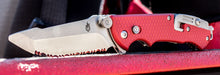 Load image into Gallery viewer, Gerber Hinderer Rescue Knife 3.5" Blunt Tip Serrated Blade, Seat Belt Cutter, Window Breaker, Oxygen Tank Wrence and Tool Kit