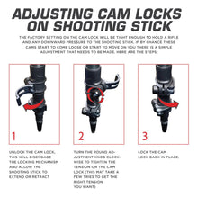 Load image into Gallery viewer, Allen Axial Shooting Stick Tripod/Bipod & Monopod 3 in 1