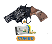 Load image into Gallery viewer, Combo Ekol Viper Lite 9mm blank/pepper revolver + 25 blanks