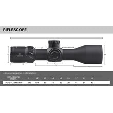Load image into Gallery viewer, Discovery HD 3-12X44SFIR FFP