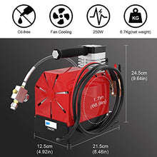 Load image into Gallery viewer, COMPRESSOR MINI  12V-220V 310 bar 4500psi