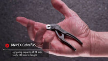 Load image into Gallery viewer, Knipex EDC 4" Cobra® XS Water Pump Pliers