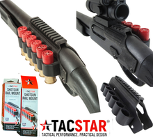Load image into Gallery viewer, Tac Star Shotgun Rail Mount with Side saddle