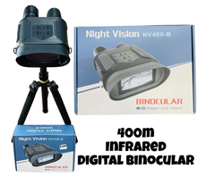 Load image into Gallery viewer, Digital Infrared Night Vision Binocular 400m
