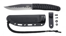 Load image into Gallery viewer, CRKT-2290 NISHI ELCHED FIXED BLADE KNIFE
