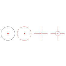 Load image into Gallery viewer, VictOptics Z1 1x23x34 multi reticle Red Dot picatinny

