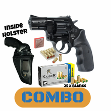 Load image into Gallery viewer, Ekol Viper Revolver Combo (revolover+case+holster+25 blanks)
