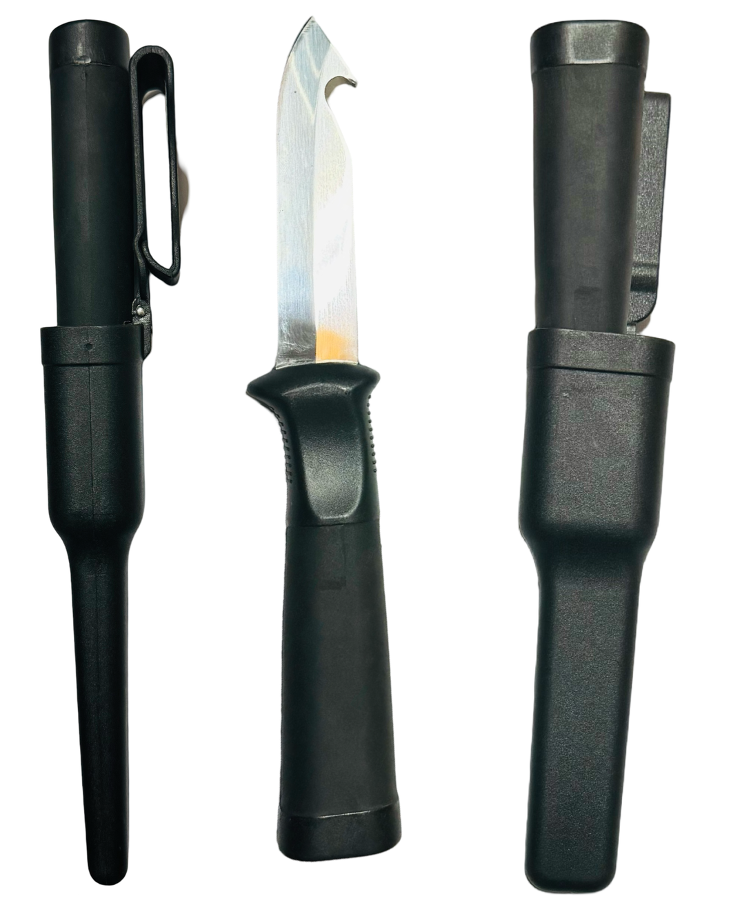 TEKUT ORION S GUTHOOK FIXED BLADE KNIFE IN SHEATH