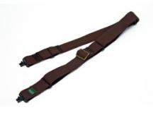 Veldskiet sling cotton web Olive w/qd 38mm swivels
