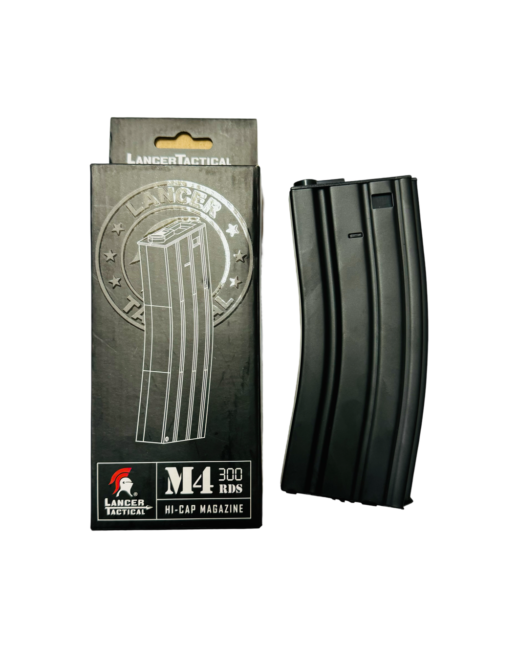 Lancer Tactical LT-01B-MAG-G2 High Capacity 300rd Metal Gen2 Magazine 6mm Black