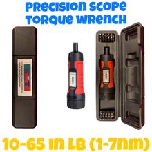 Load image into Gallery viewer, Precision Torque Wrench Set 10-65 inch pounds (1-7nm)
