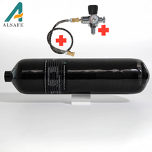 Load image into Gallery viewer, Alsafe 3l carbon fiber 300 bar cylinder with fill station
