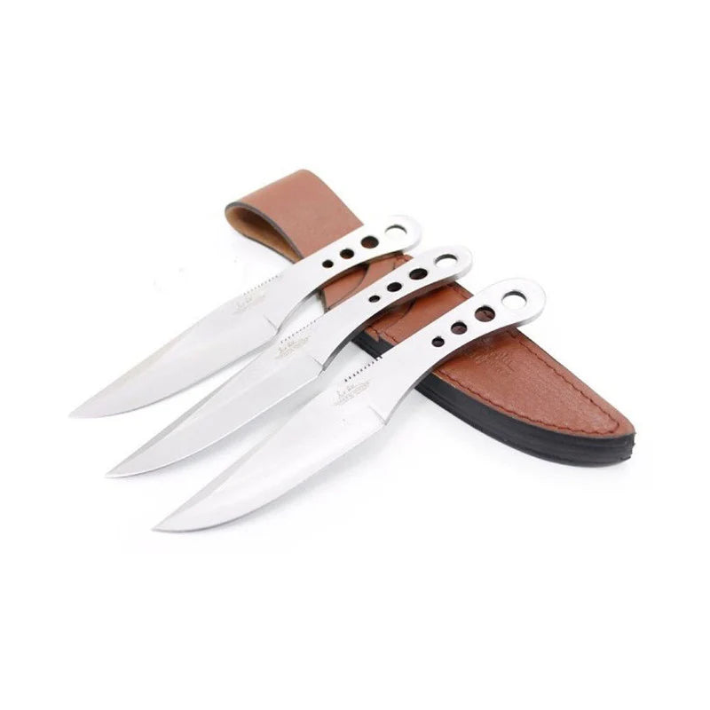 UNITED CUTLERY GIL HIBBEN LARGE TRIPLE SET THROWING KNIVES BLADE