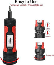 Load image into Gallery viewer, Precision Torque Wrench Set 10-65 inch pounds (1-7nm)
