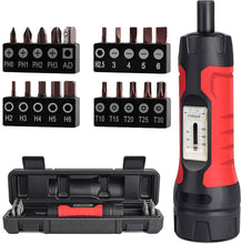 Load image into Gallery viewer, Precision Torque Wrench Set 10-65 inch pounds (1-7nm)
