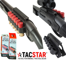 Load image into Gallery viewer, Tac Star Shotgun Rail Mount with Side saddle
